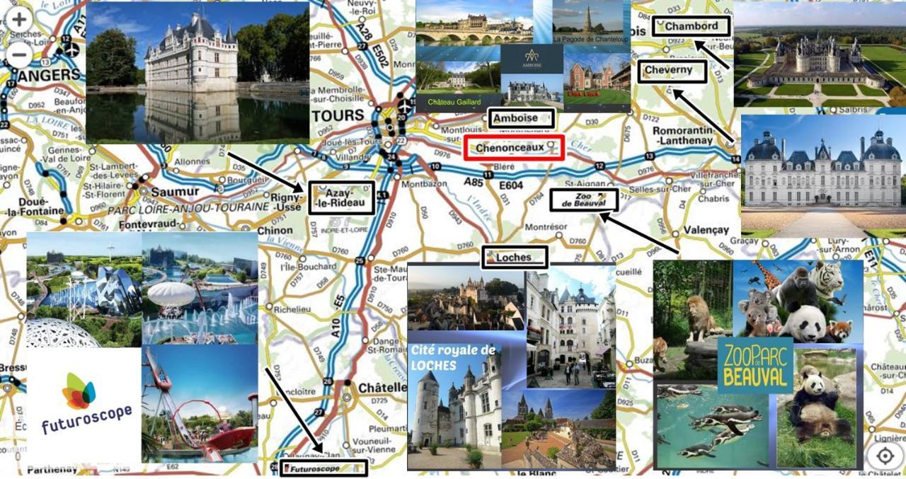 Le Roi Coq Bed & Breakfast Chenonceaux Luaran gambar